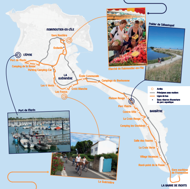 bus de l'île Noirmoutier