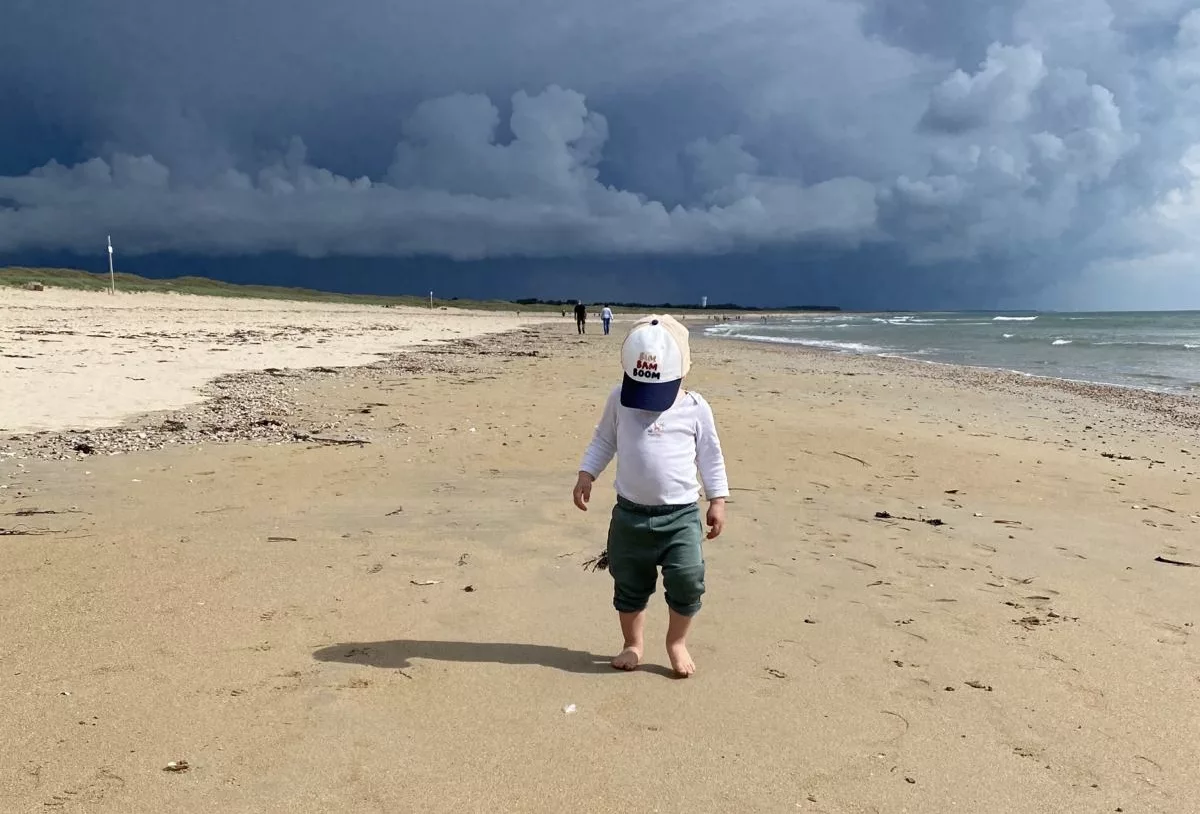 Noirmoutier bébé enfant plage